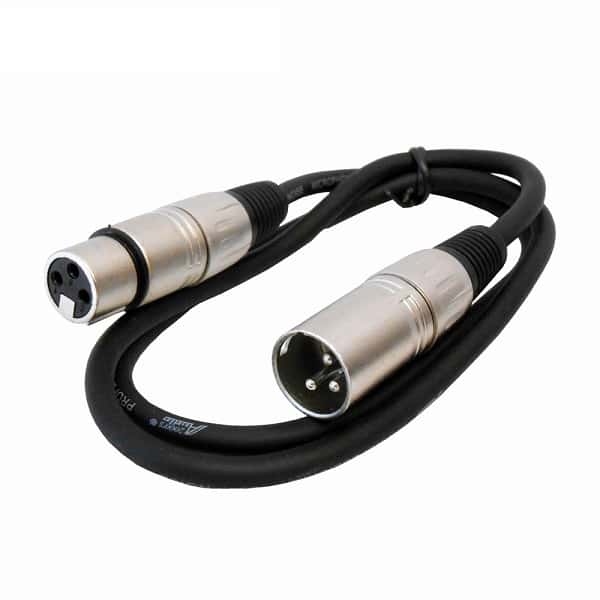 Аудиокабель XLR (M) - XLR (F) 1 m