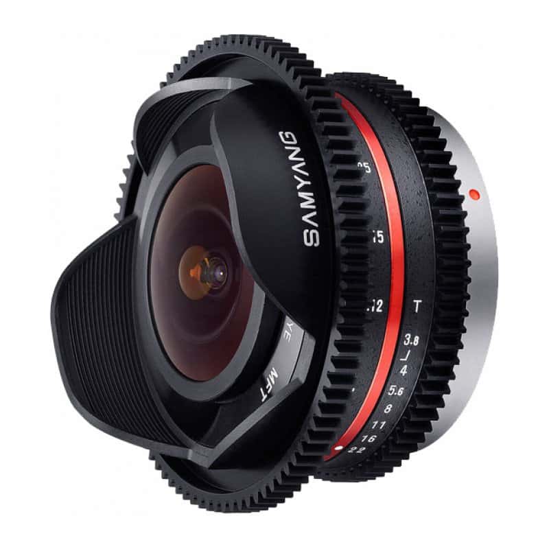 Samyang 7.5 T/3.8 Cine UMC Fisheye (MFT Mount)