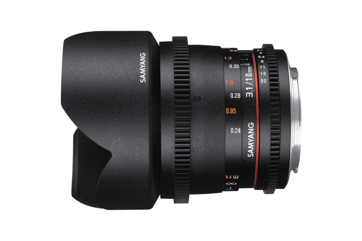 Samyang 10 T3.1 ED AS NCS CS VDSLR Canon EF-S (кроп)