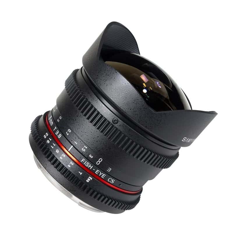 Samyang 8 T3.8 AS IF UMC Fish-eye CS II VDSLR Canon EF