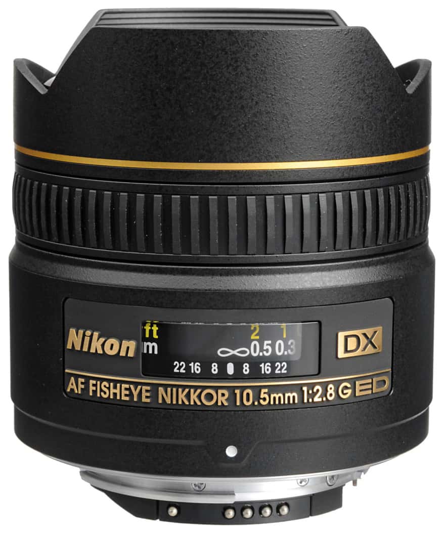 Nikon AF 10.5 f/2.8G DX ED Fisheye Nikkor
