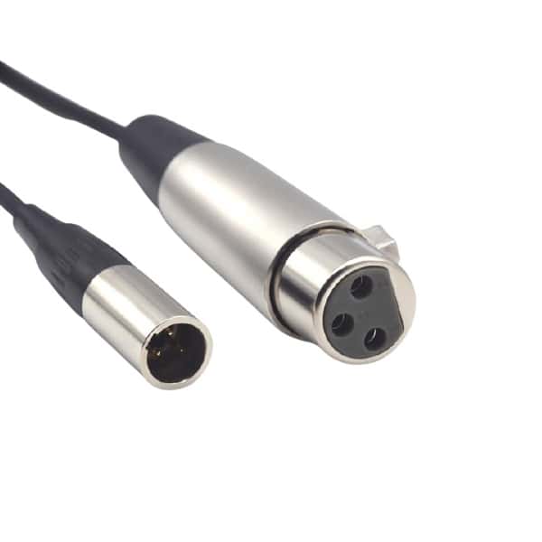 Аудиокабель XLR (F) - miniXLR (M) 0,3 m