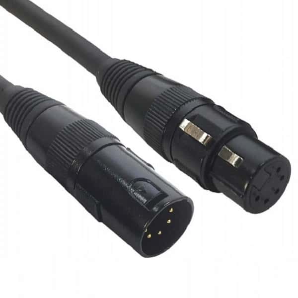 Межблочный кабель XLR (5-pin, F) - XLR (5-pin, M) 3 м (Aputure и д`р)