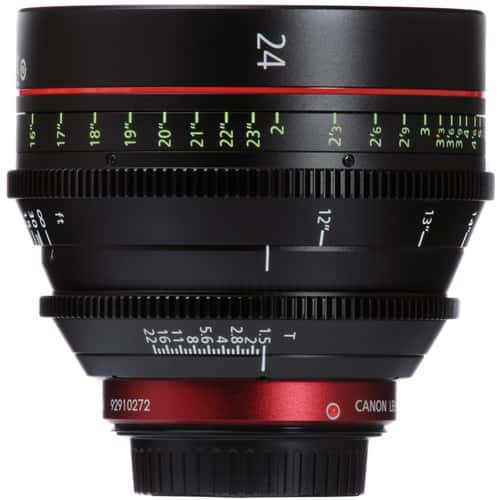 Canon CN-E 24 T1.5 L F Cinema Prime (EF Mount)