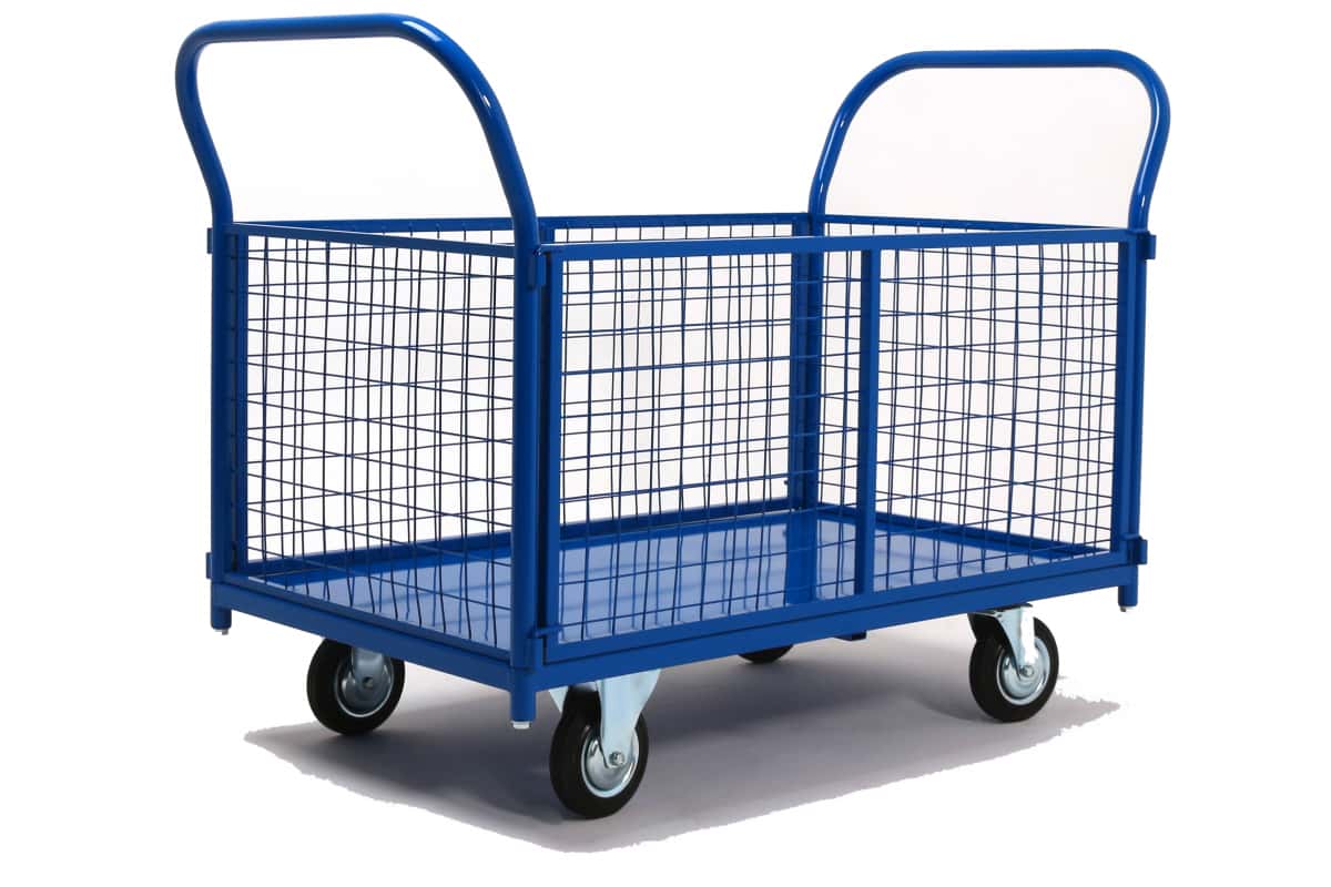 Тележка платформенная с бортами (700х1200)