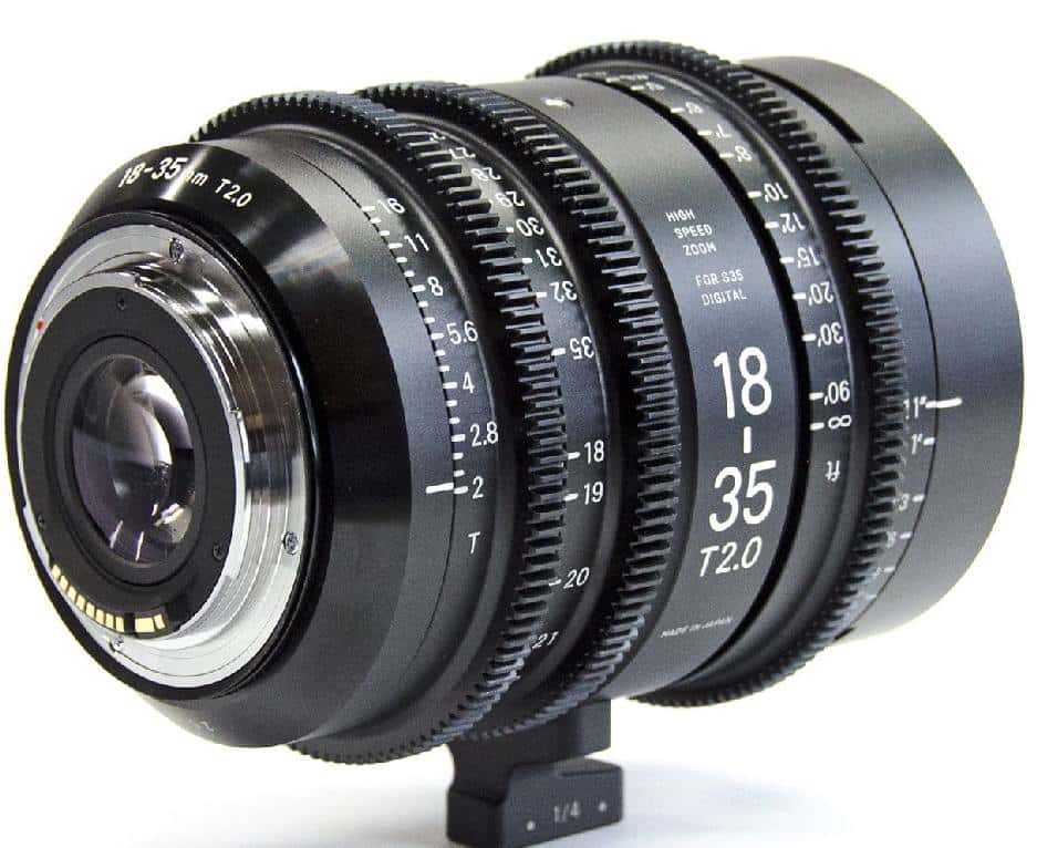 Sigma 18-35 T2 High-Speed Zoom Lens Canon EF