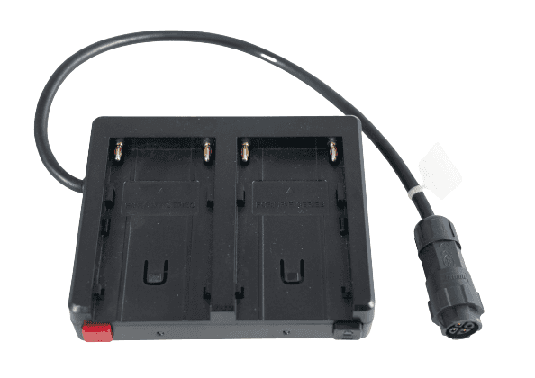 Адаптер питания от двух аккумуляторов NP-Fxxx для Aputure LS 60