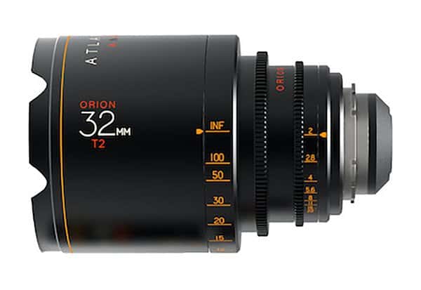 Atlas Orion 32 T2 2x Anamorphic Prime Lens (S35, PL Mount)