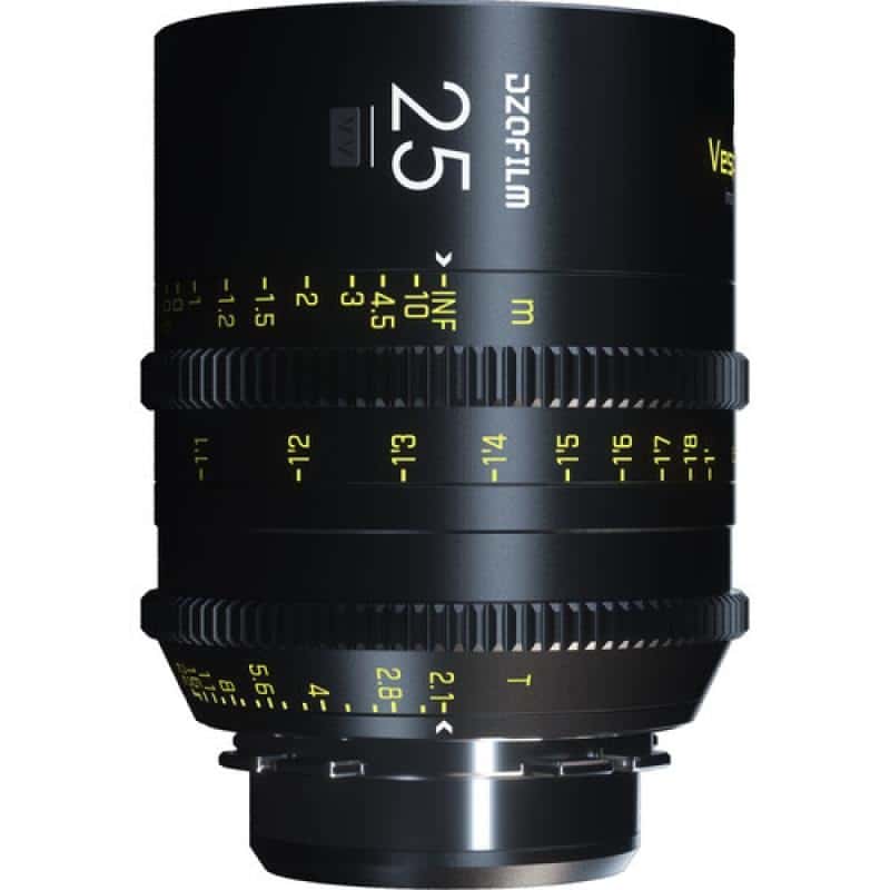DZOFilm VESPID Prime 25 T2.1 FF Lens (PL Mount)