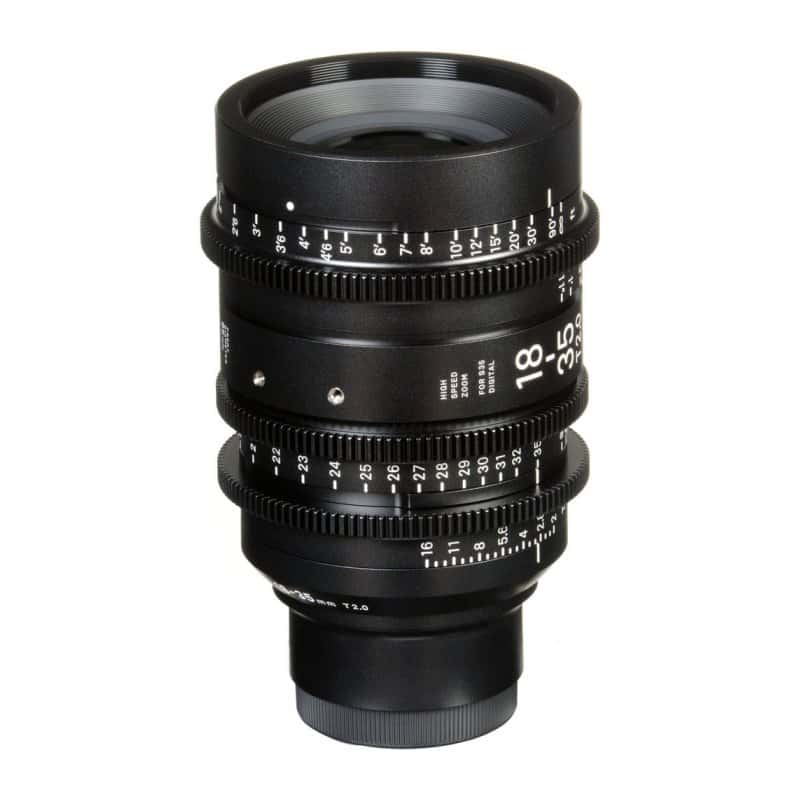 Sigma 18-35 T2 High-Speed Zoom Lens (PL Mount)