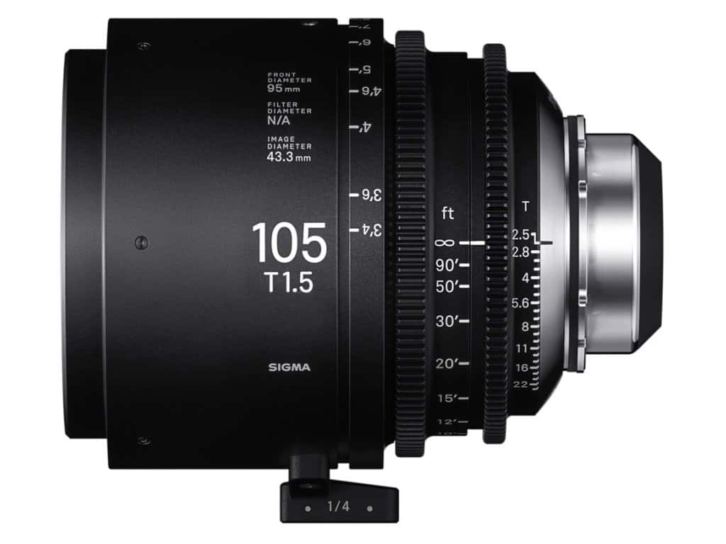 Sigma 105 T1.5 FF High-Speed Art Prime 2 Lens (PL Mount /i)