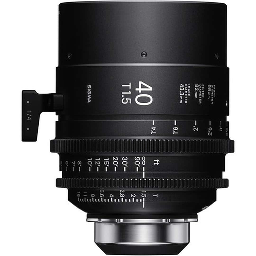 Sigma 40 T1.5 FF High-Speed Art Prime 2 Lens (PL Mount /i)