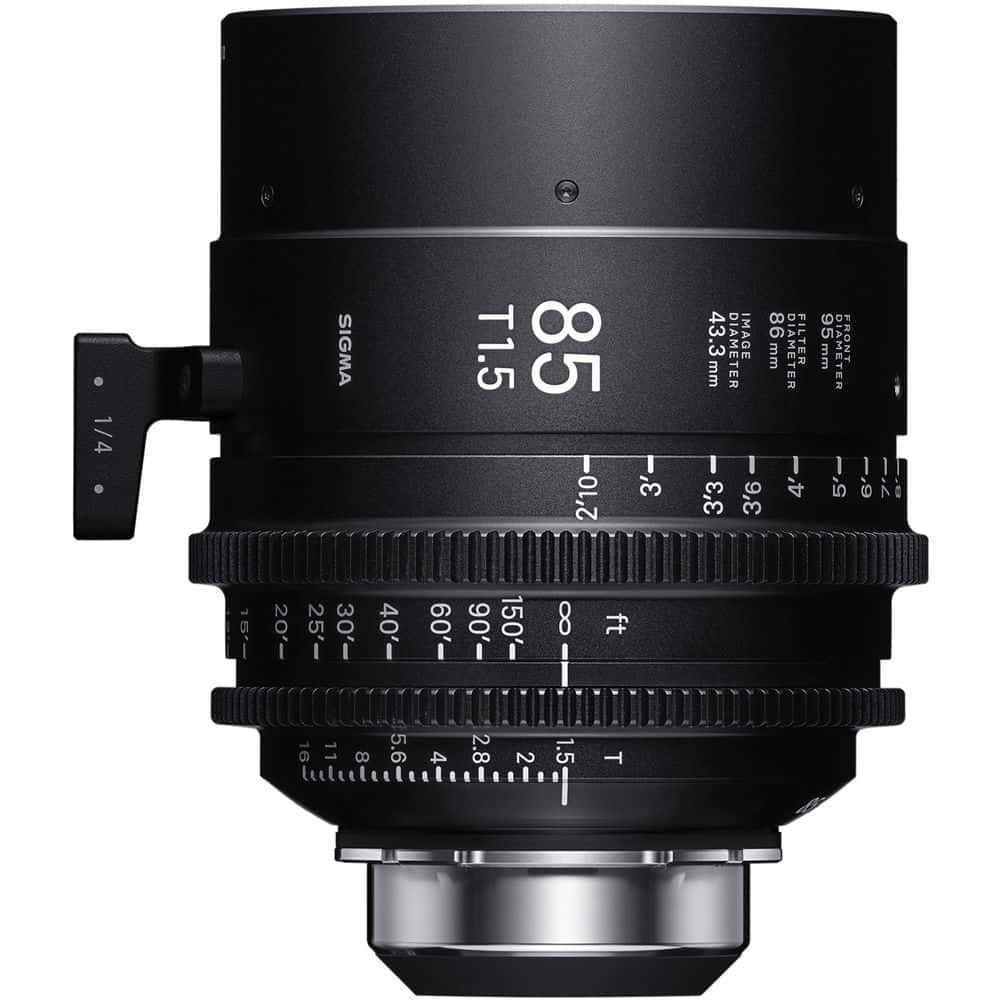 Sigma 85 T1.5 FF High-Speed Art Prime 2 Lens (PL Mount /i)
