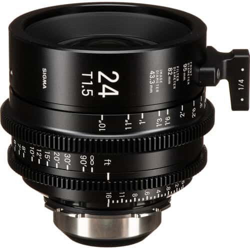 Sigma 24 T1.5 FF High-Speed Art Prime 2 Lens (PL Mount /i)