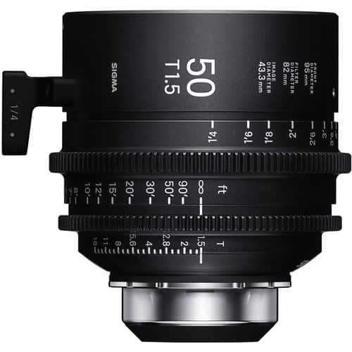 Sigma 50 T1.5 FF High-Speed Art Prime 2 Lens (PL Mount /i)