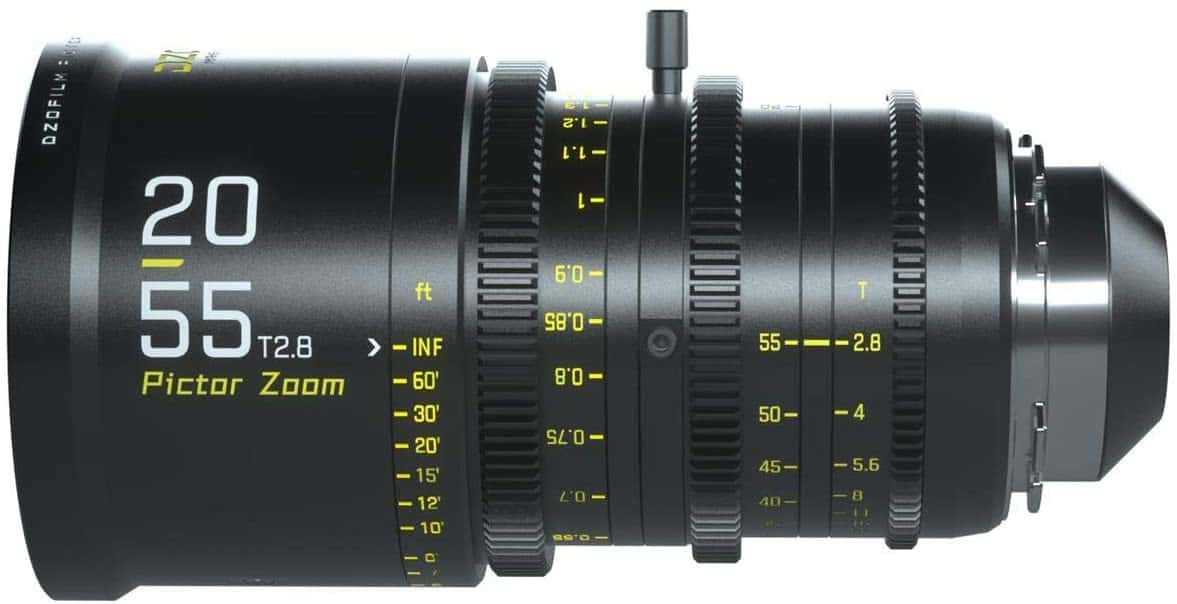 DZOFilm Pictor 20-55 T2.8 S35 Zoom Lens (EF Mount)