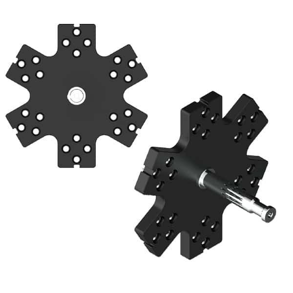 Крепление Baby Pin to 6-Way Flat Rotating Connector для Aputure INFINIBAR